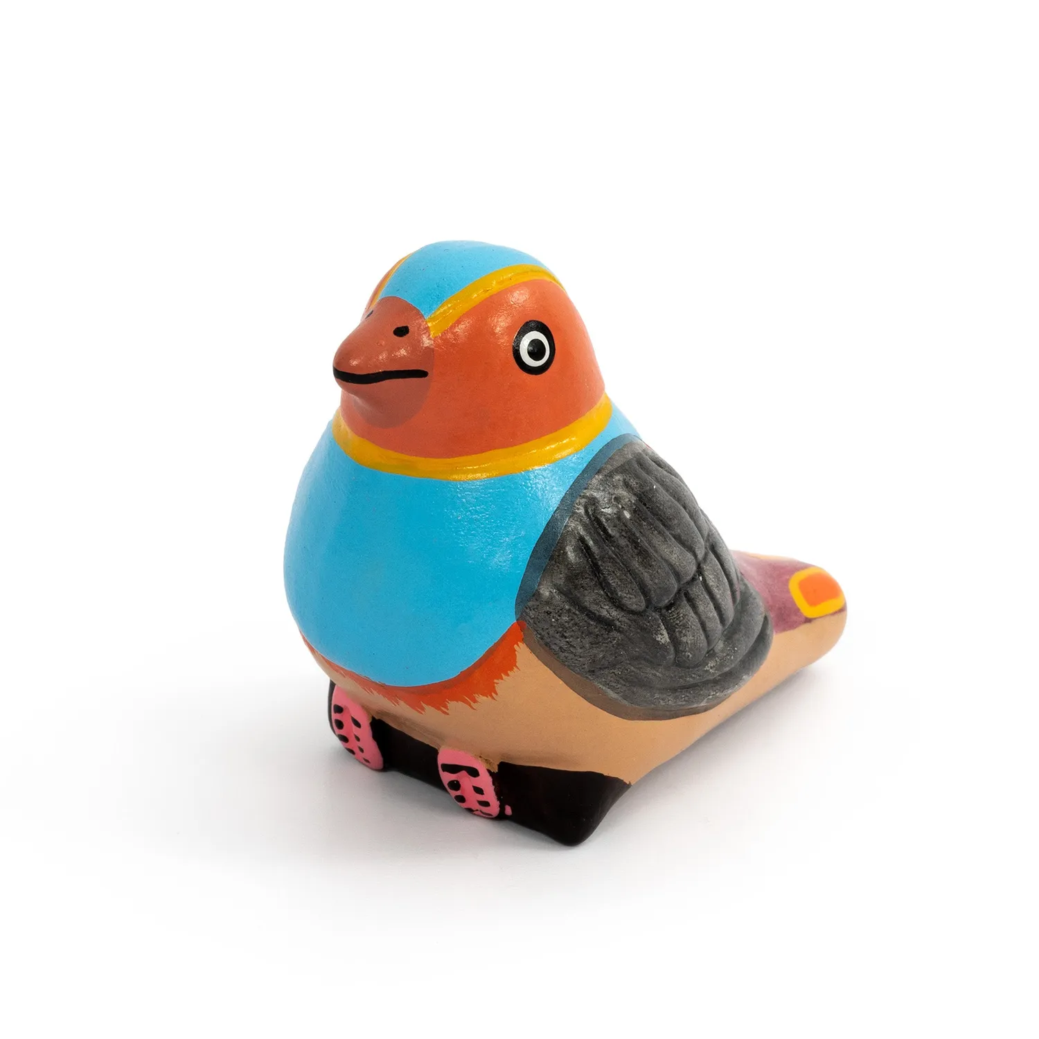 Percussion Plus Honestly Made vogel ocarina klei 4-gaats