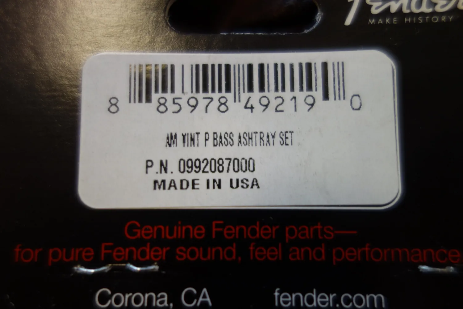 Fender American Vintage Precision Bass coverset chroom