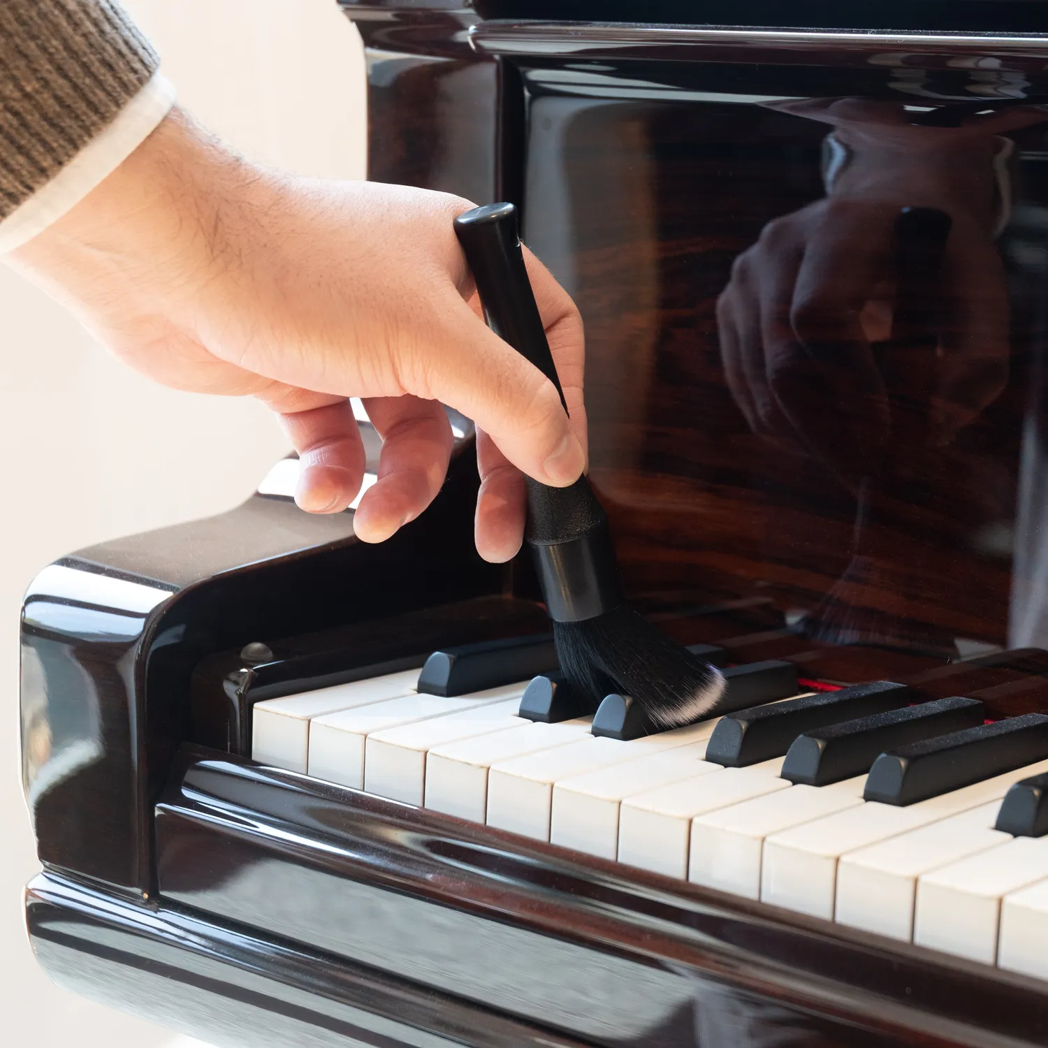 Chamberlain Music piano stofborstel zacht krasvrij
