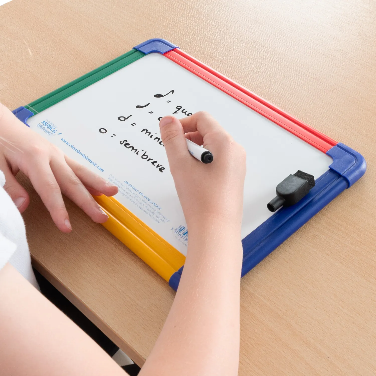 Chamberlain Music whiteboard A4 10 stuks magnetisch