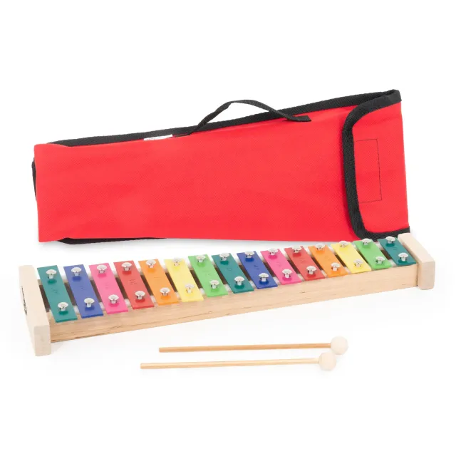 Percussion Plus klokkenspel 15 tonen diatonisch kleur