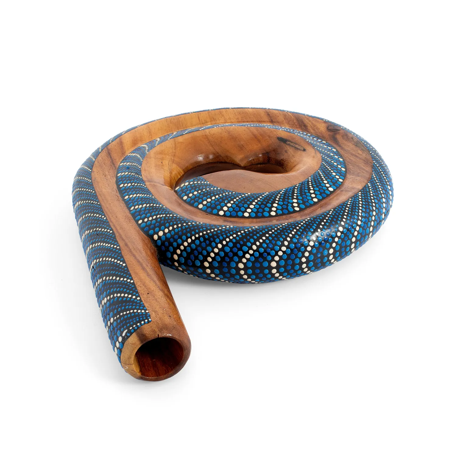 Percussion Plus Honestly Made spiral didgeridoo suar hout