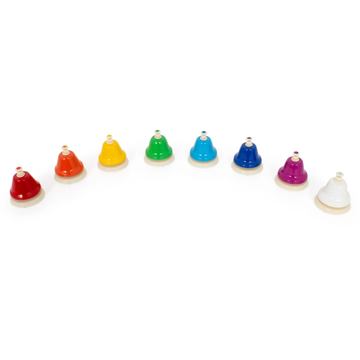 Percussion Workshop desk bells set 8 C majeur kleur