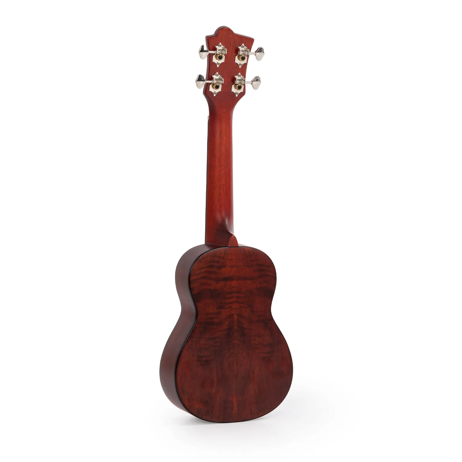 Octopus sopraan ukelele massief ceder gevlamd esdoorn