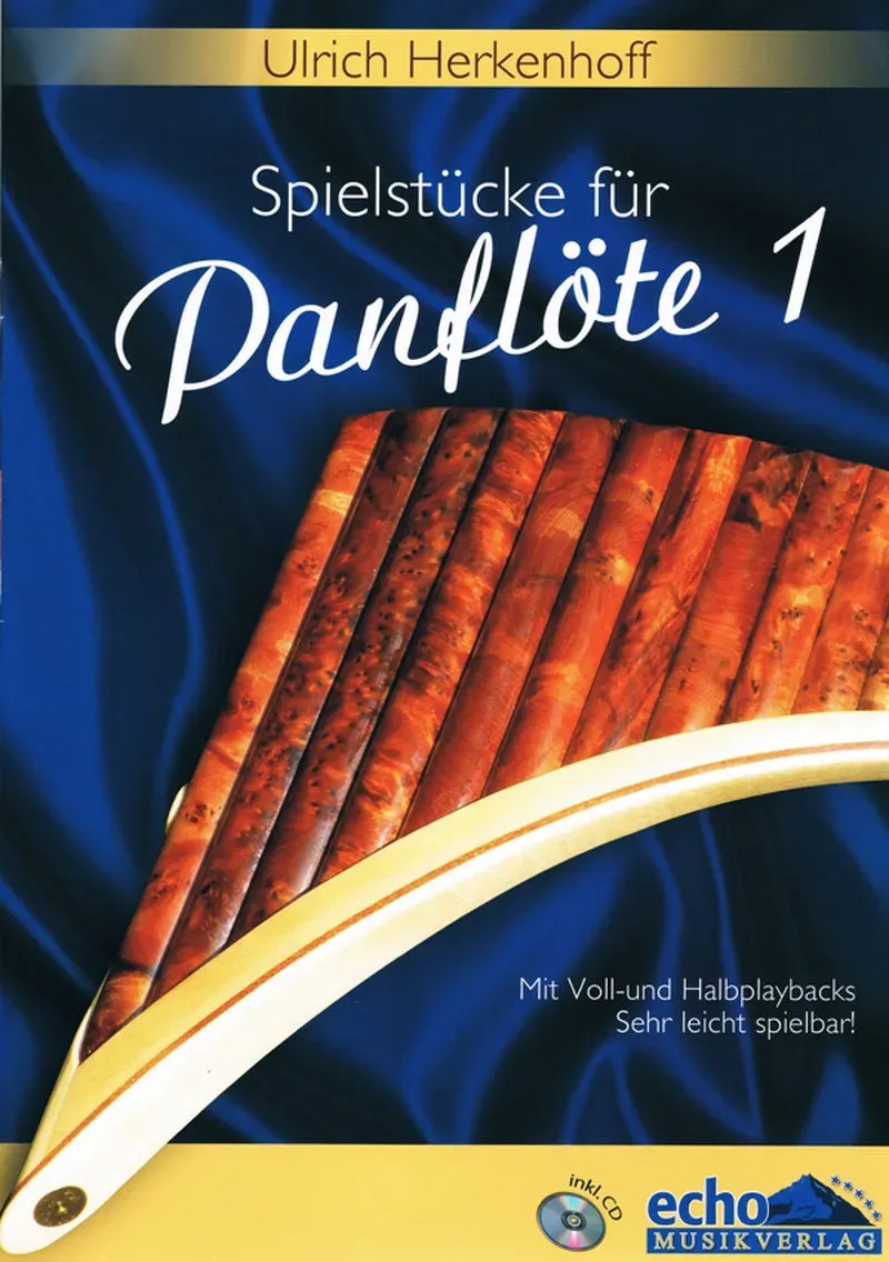 Plaschke 15 Pieces Volume 1 panfluit notenboek met cd beginners