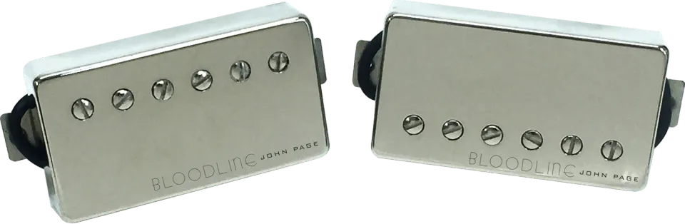 John Page Bloodline JP-2 set 2 humbuckers nikkel Alnico 5
