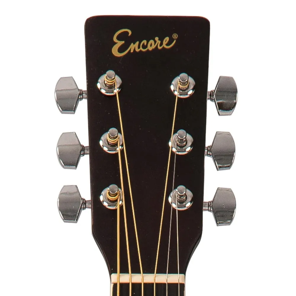 Encore dreadnought akoestische gitaar set full size beginners