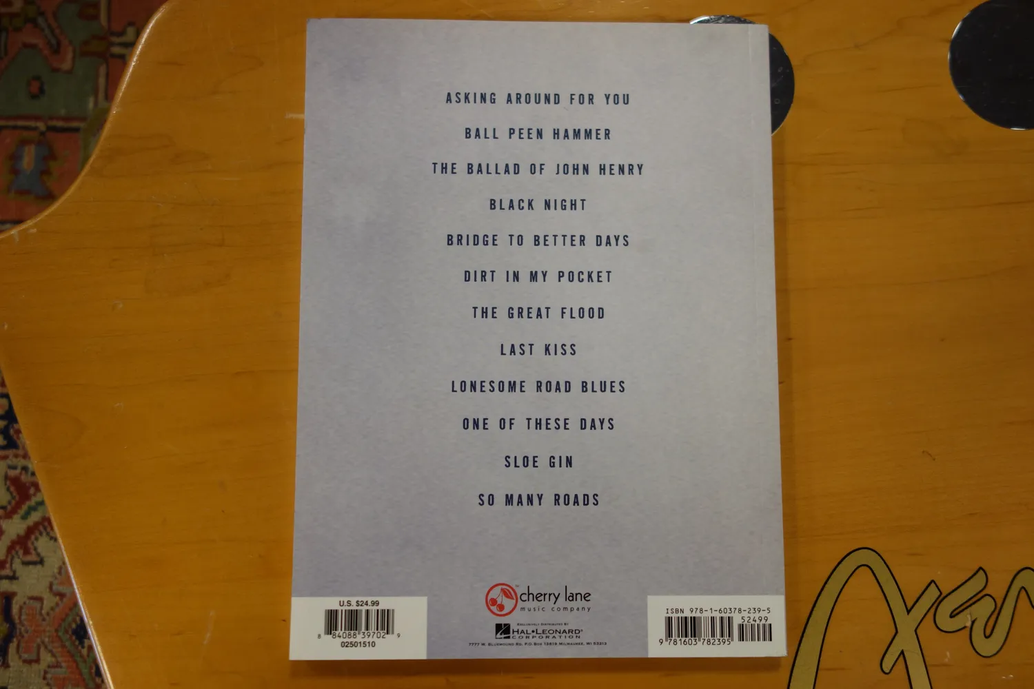 Hal Leonard Joe Bonamassa Collection songbook gitaar 160 pag