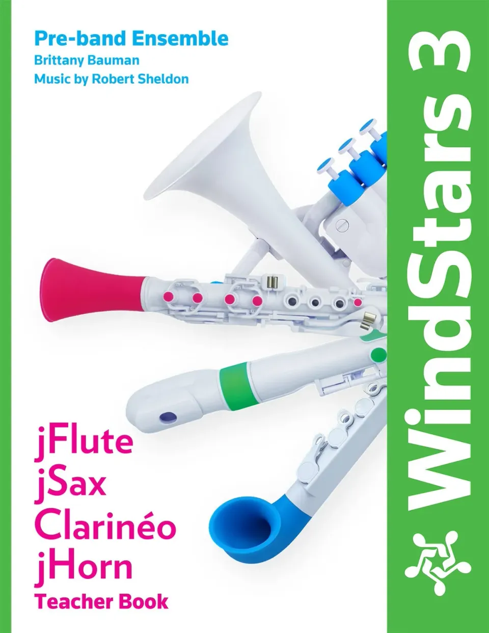 Nuvo WindStars 3 lesboek docent bladmuziek ensemble