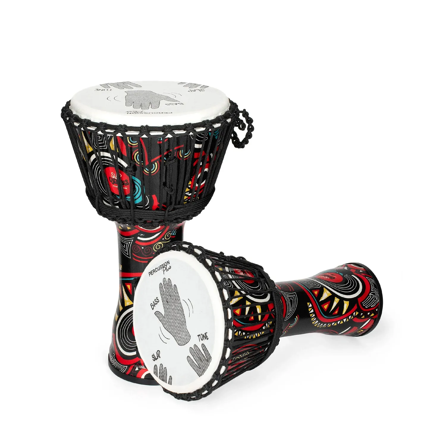 Percussion Plus Carnival Slap djembe 10 inch touwgestemd