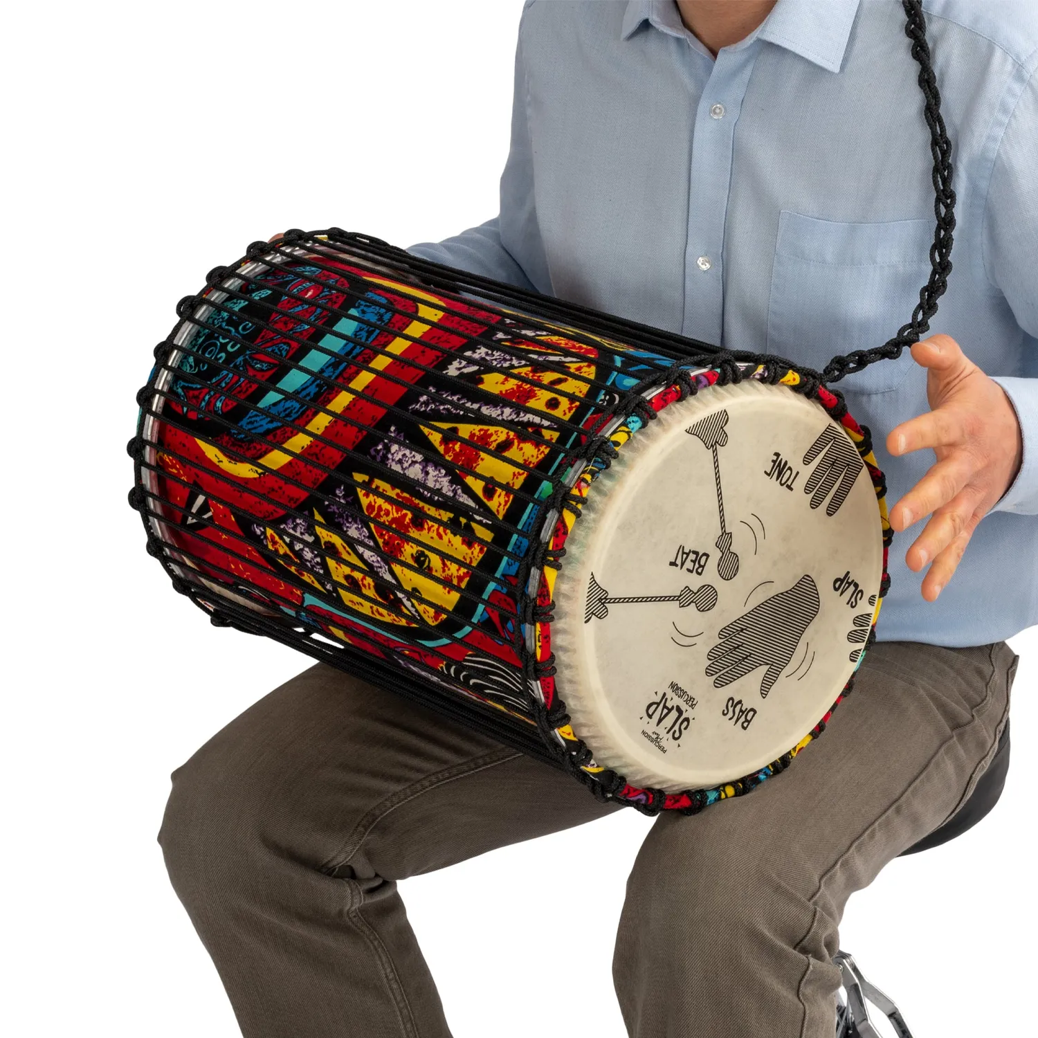 Percussion Plus Slap djun djun djembe bastrommel