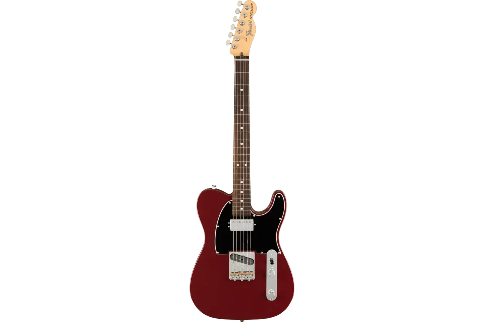 Fender American Performer Telecaster Hum elektrische gitaar Aubergine