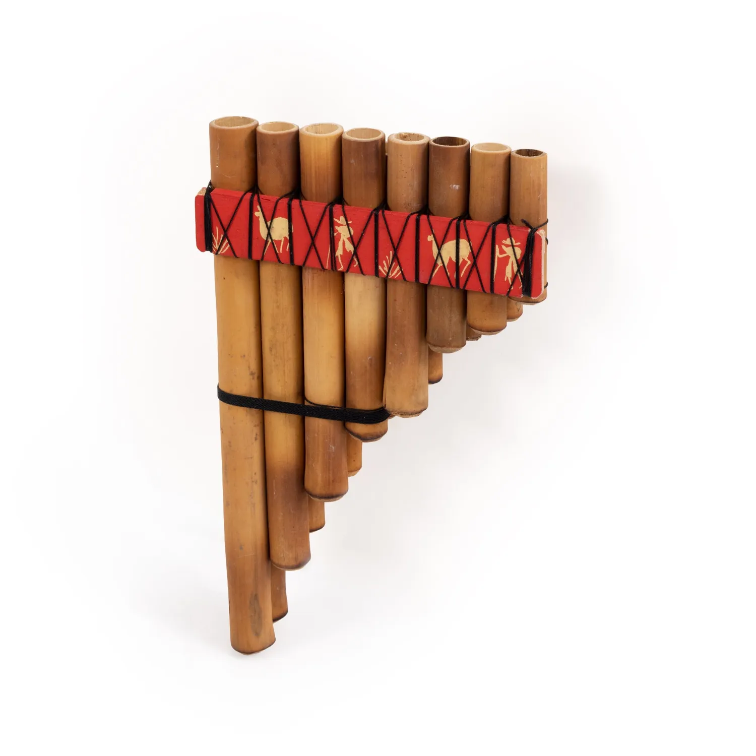 Percussion Plus Honestly Made panfluit 15 tonen dubbelrij diatonisch