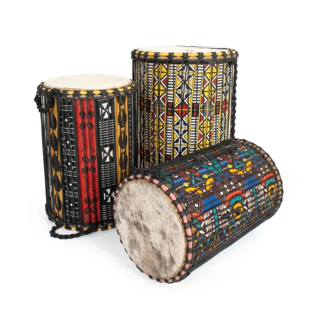 Percussion Plus Honestly Made dundun set 3-delige large bas