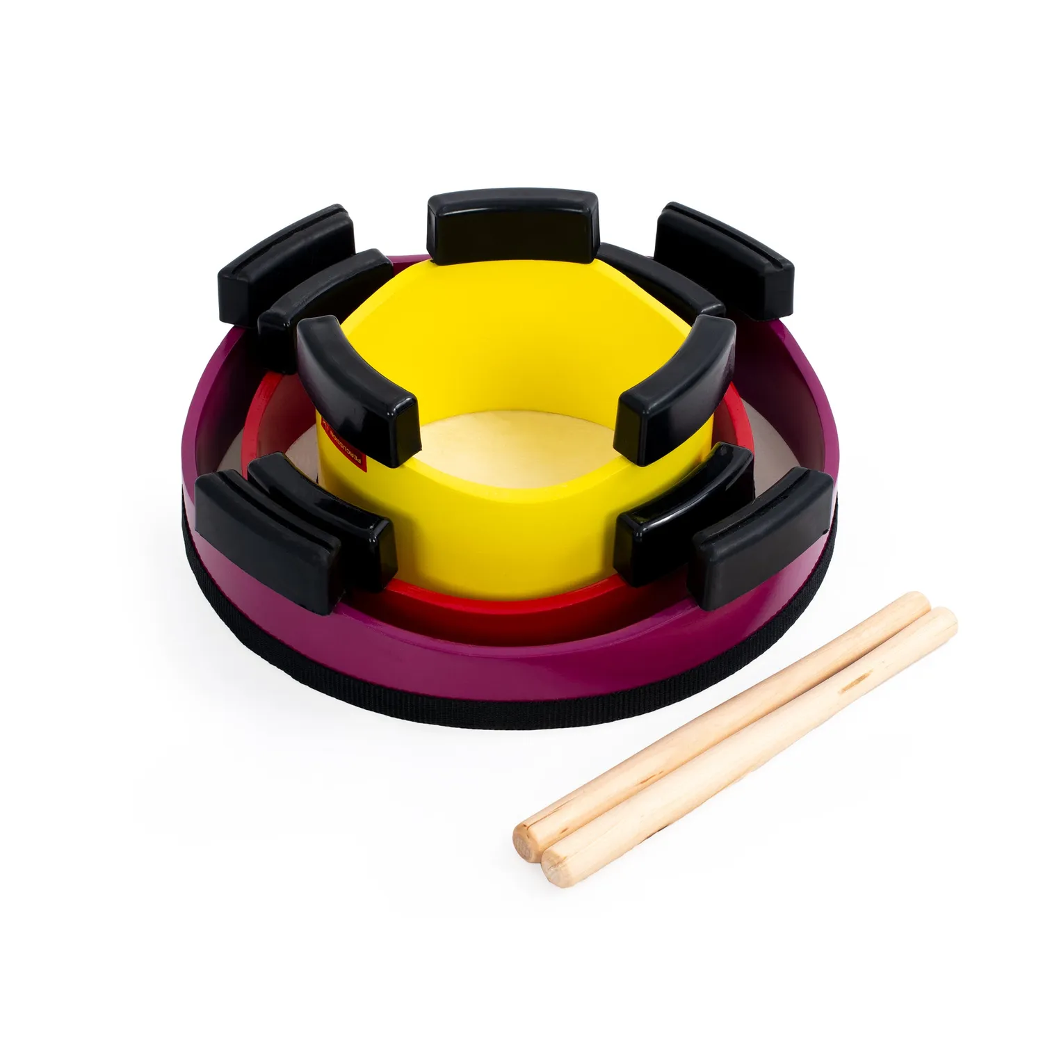 Percussion Plus vloertrommel set 3 stuks geitenvel