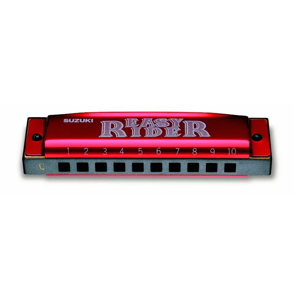 Suzuki Eazy Rider mondharmonica C diatonisch 10-gaats beginners