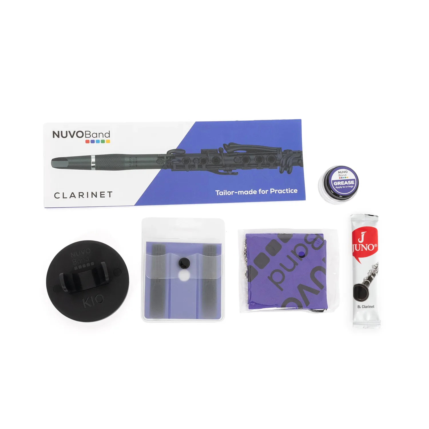 NUVOBand NB200 klarinet Bb zwart met koffer