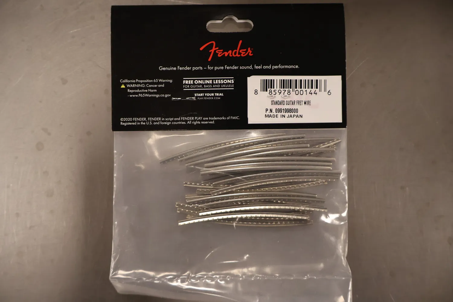 Fender Standard frets medium jumbo 24 stuks 9.5 inch