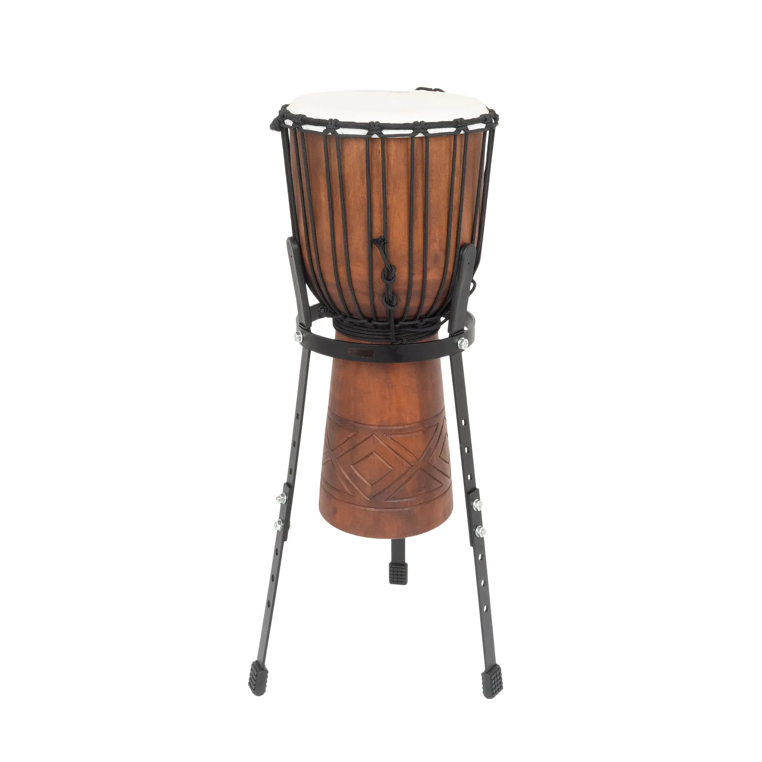 Percussion Plus djembé standaard 10 inch verstelbaar