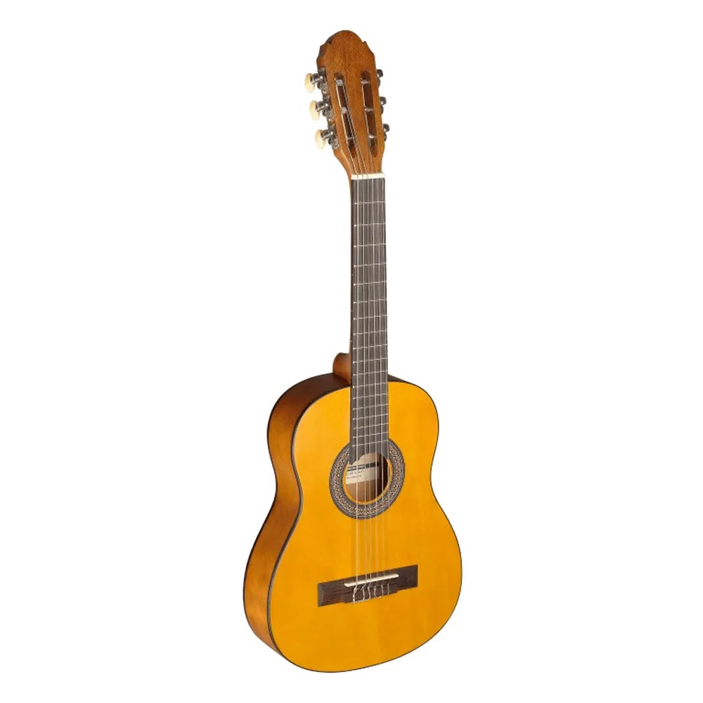 MAI klassieke gitaar starterset 1/4 hout met tas