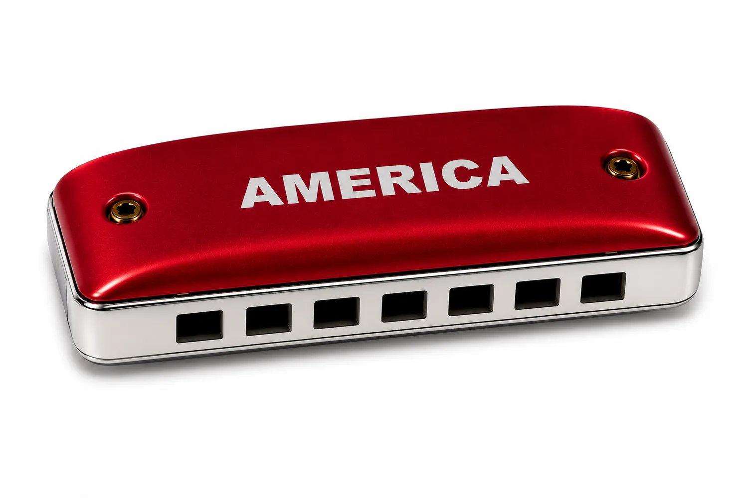 Bushman America 250th Birthday mondharmonica editie