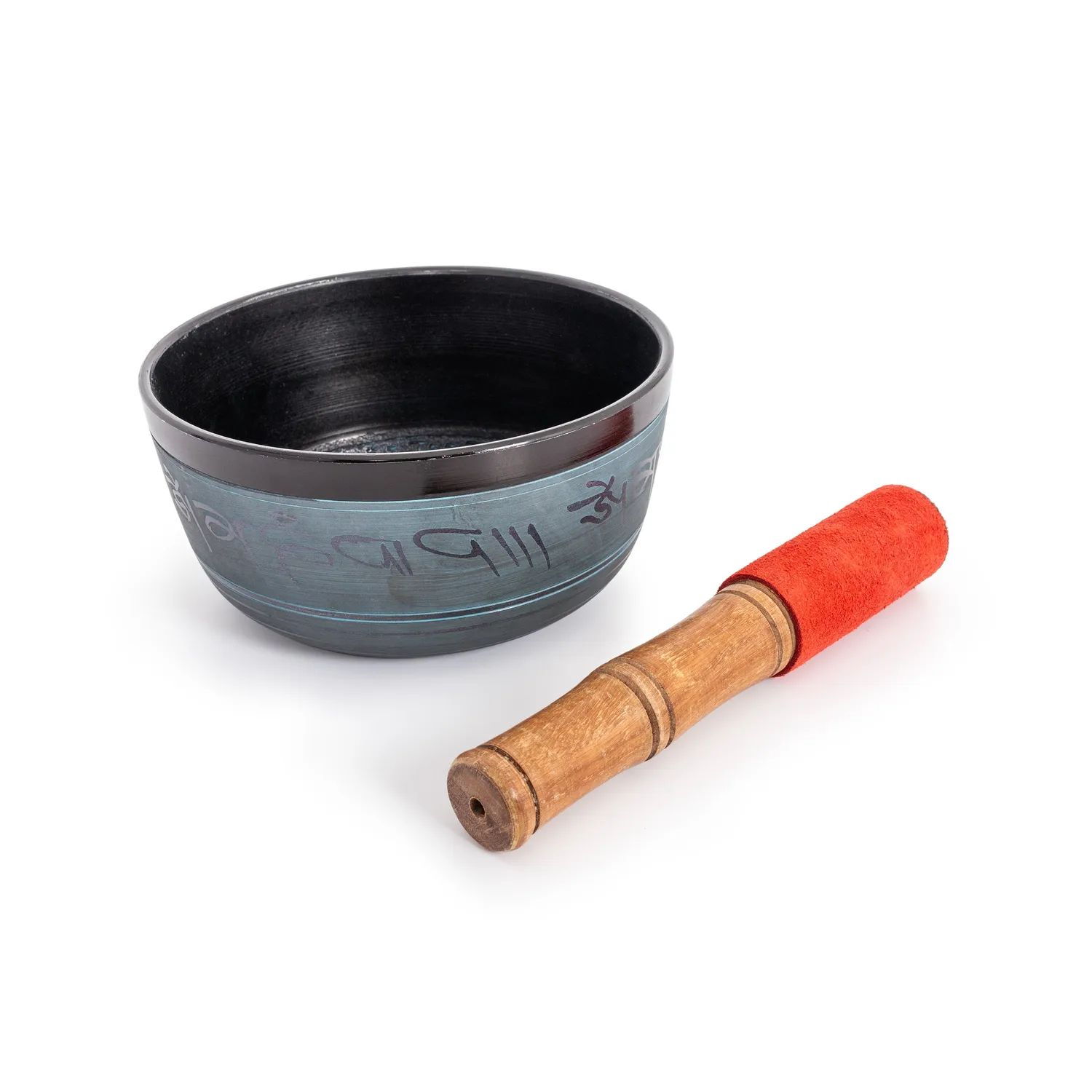 Percussion Plus Honestly Made klankschaal aluminium blauw