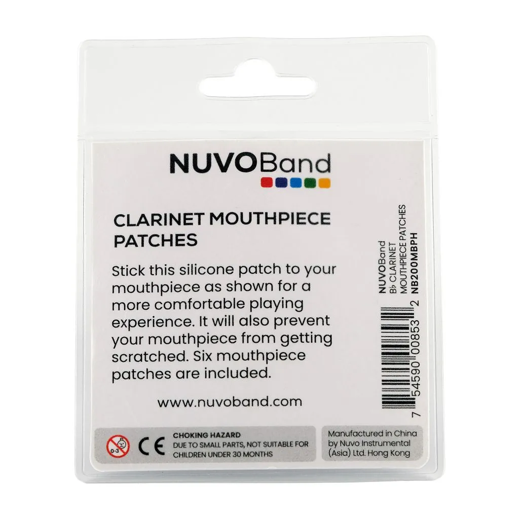 Nuvo NUVOBand klarinet mondstukstickers 6 stuks comfort
