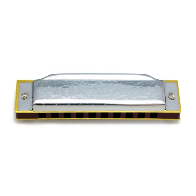 Suzuki Folkmaster mondharmonica C diatonisch 10-kanaals