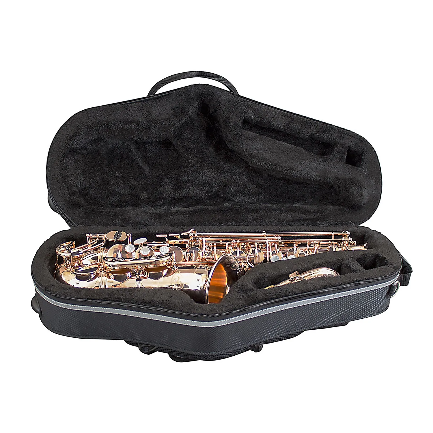 Champion altsaxofoon koffer lichtgewicht met rugriemen