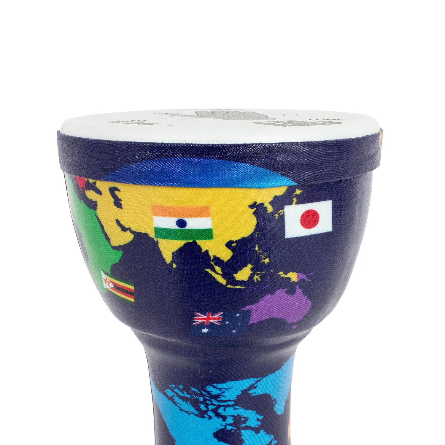Percussion Plus World Slap djembe set 4 stuks voorgestemd