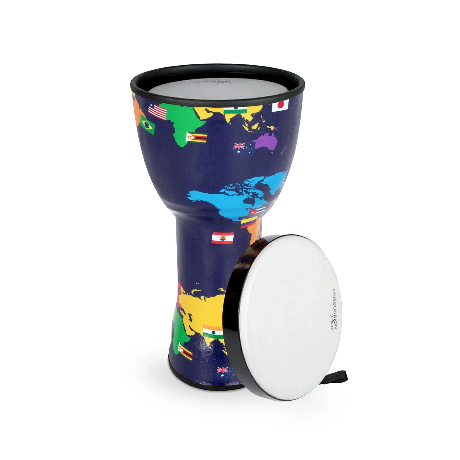 Percussion Plus djembe set 10+12 inch nestbaar