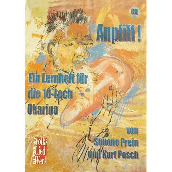 Plaschke Anpfiff okarinaboek 10-gaats met cd