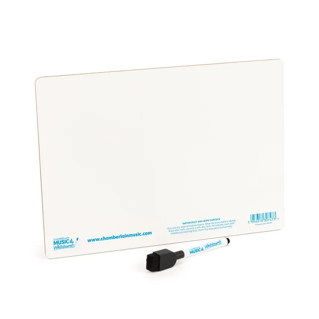 Chamberlain Music WB102 whiteboard A4 dubbelzijdig