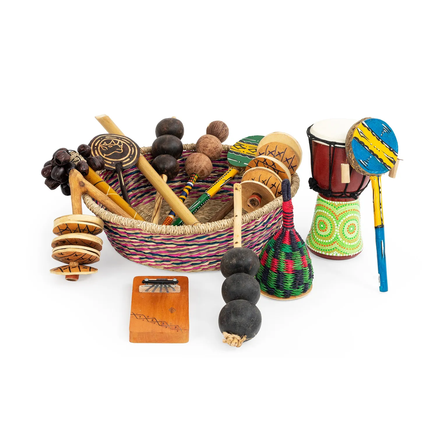 Percussion Plus Honestly Made Afrikaanse mand 13-delig