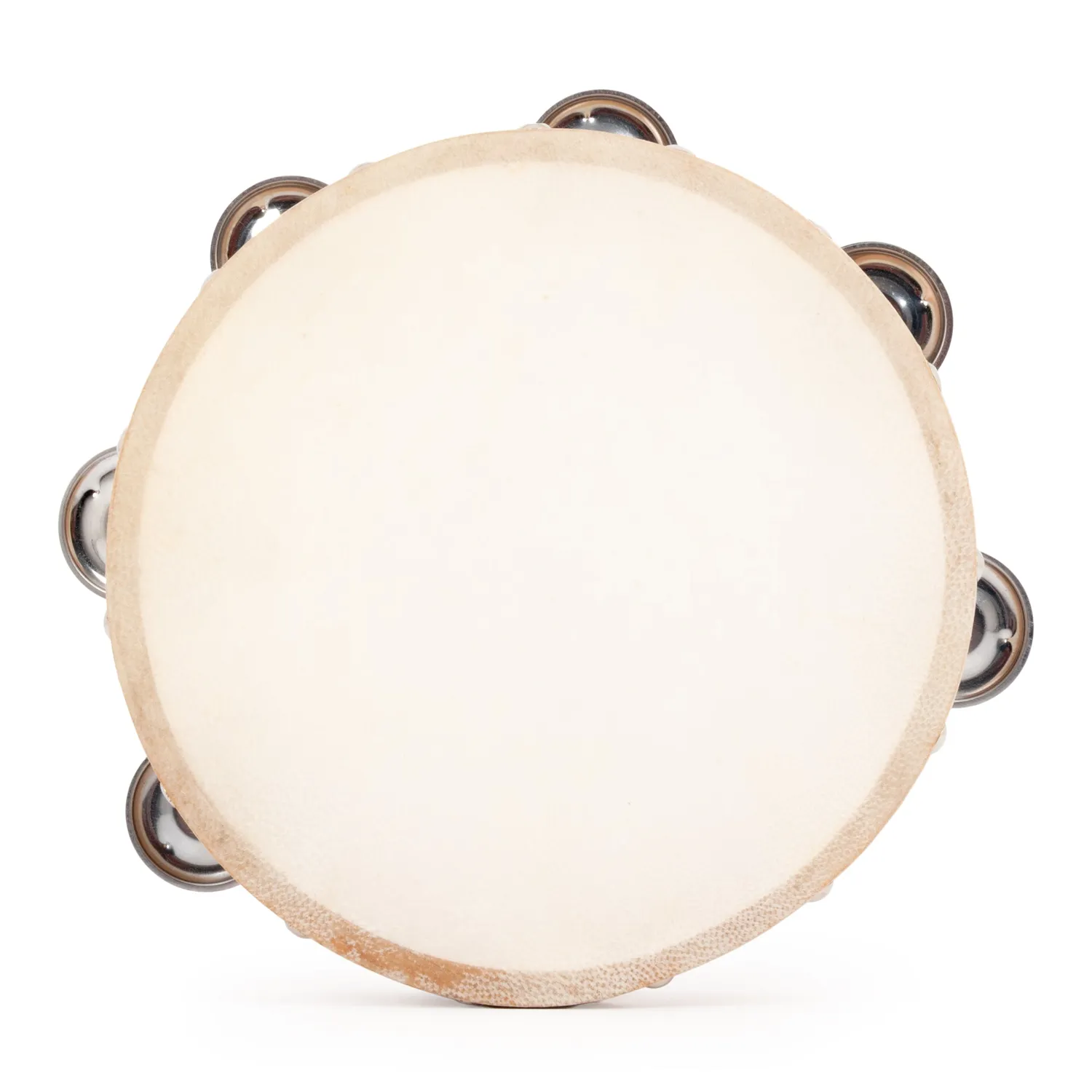 Percussion Plus naturel tamboerijn set 6 en 8 inch