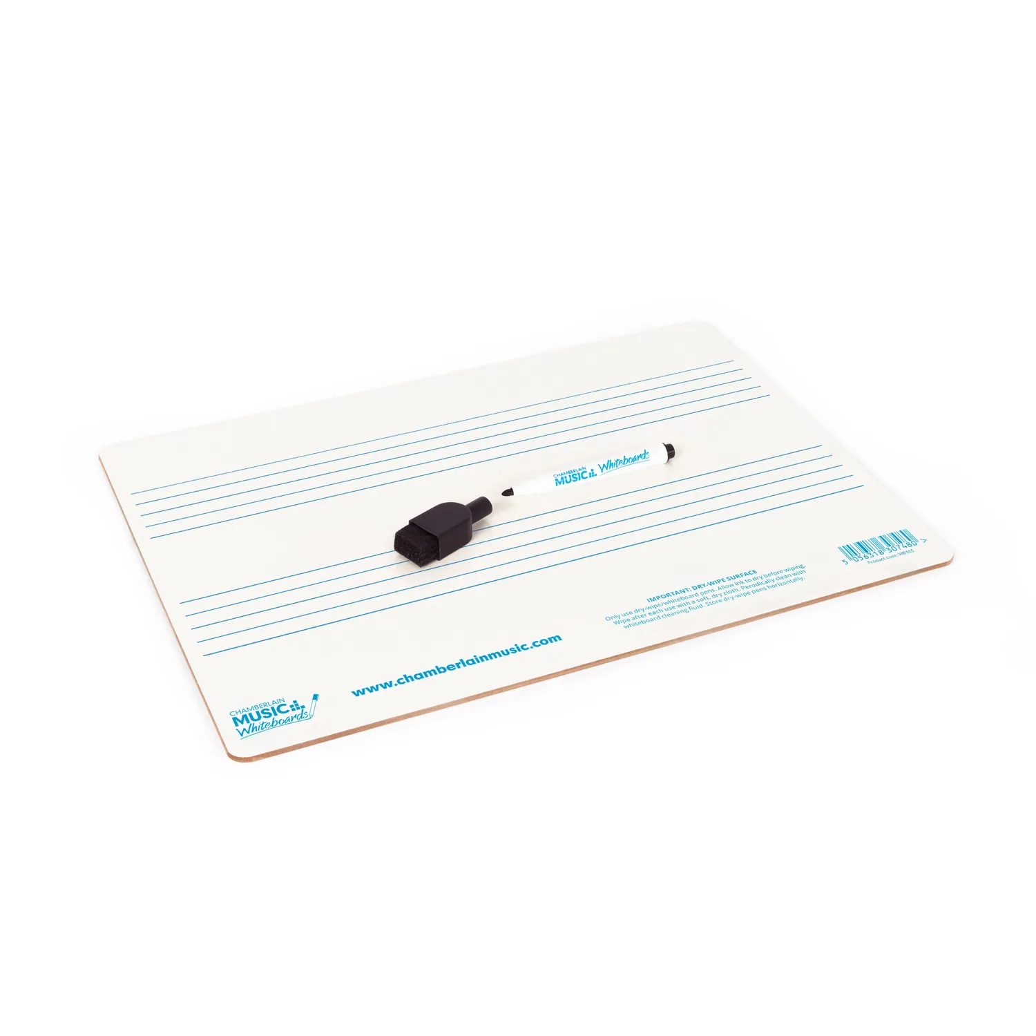 Chamberlain Music whiteboardstift zwart fine tip 5-pack