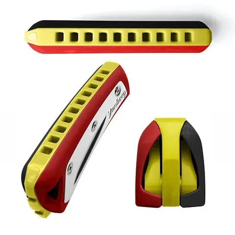 Yonberg D2 mondharmonica rvs Belgium Flag