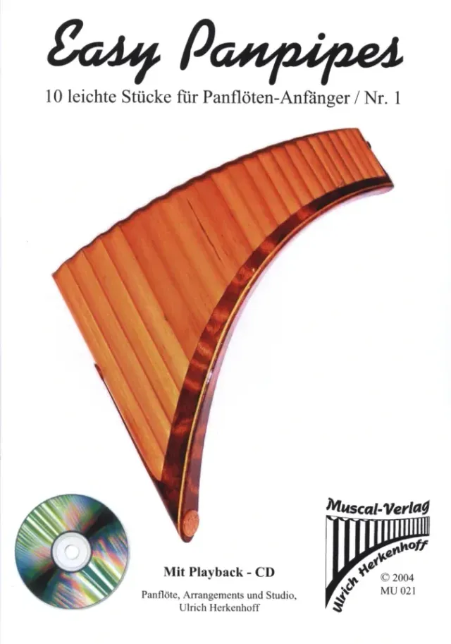 Plaschke Easy Panpipes deel 1 panfluit lesboek met cd