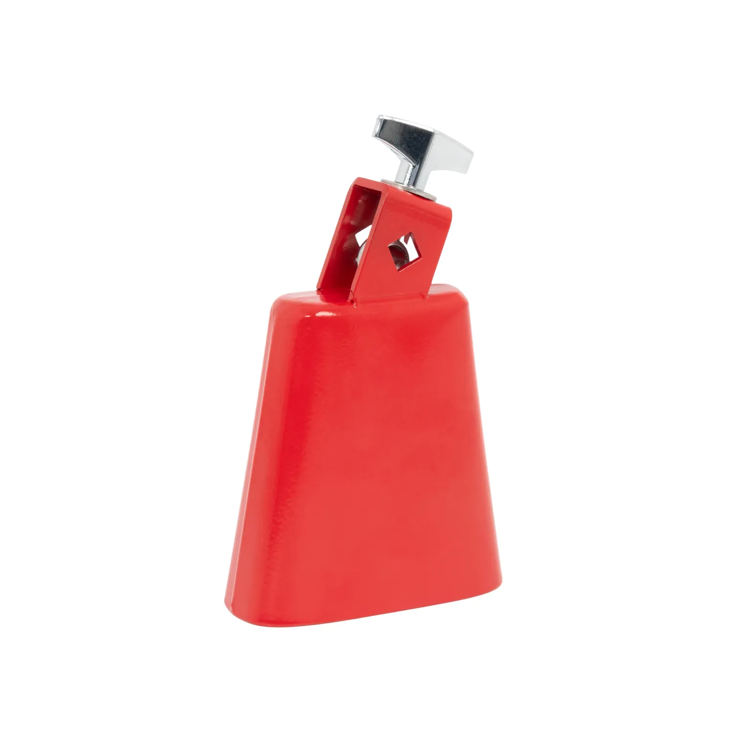 Percussion Plus Cowbell Rood Metaal 6 inch Koebel