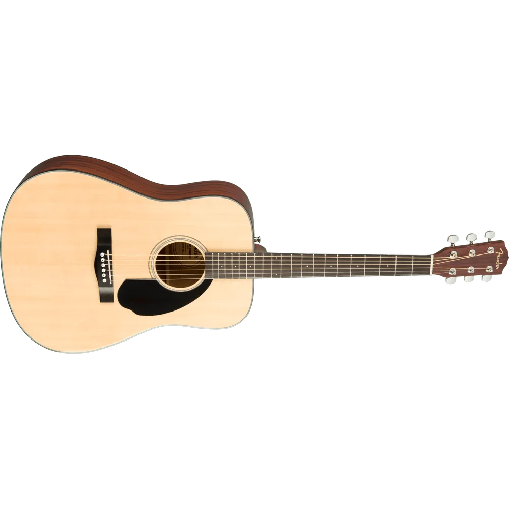 Fender CD60S western gitaar naturel massief bovenblad