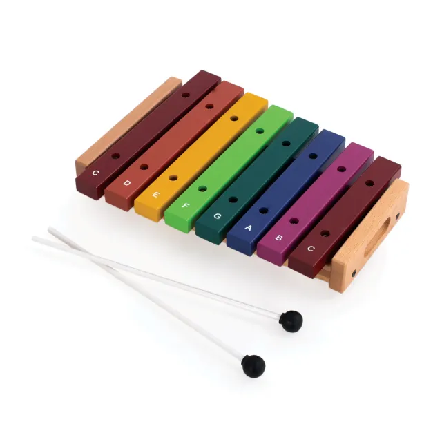 Percussion Plus Colour Play xylofoon 8 tonen 1 octaaf