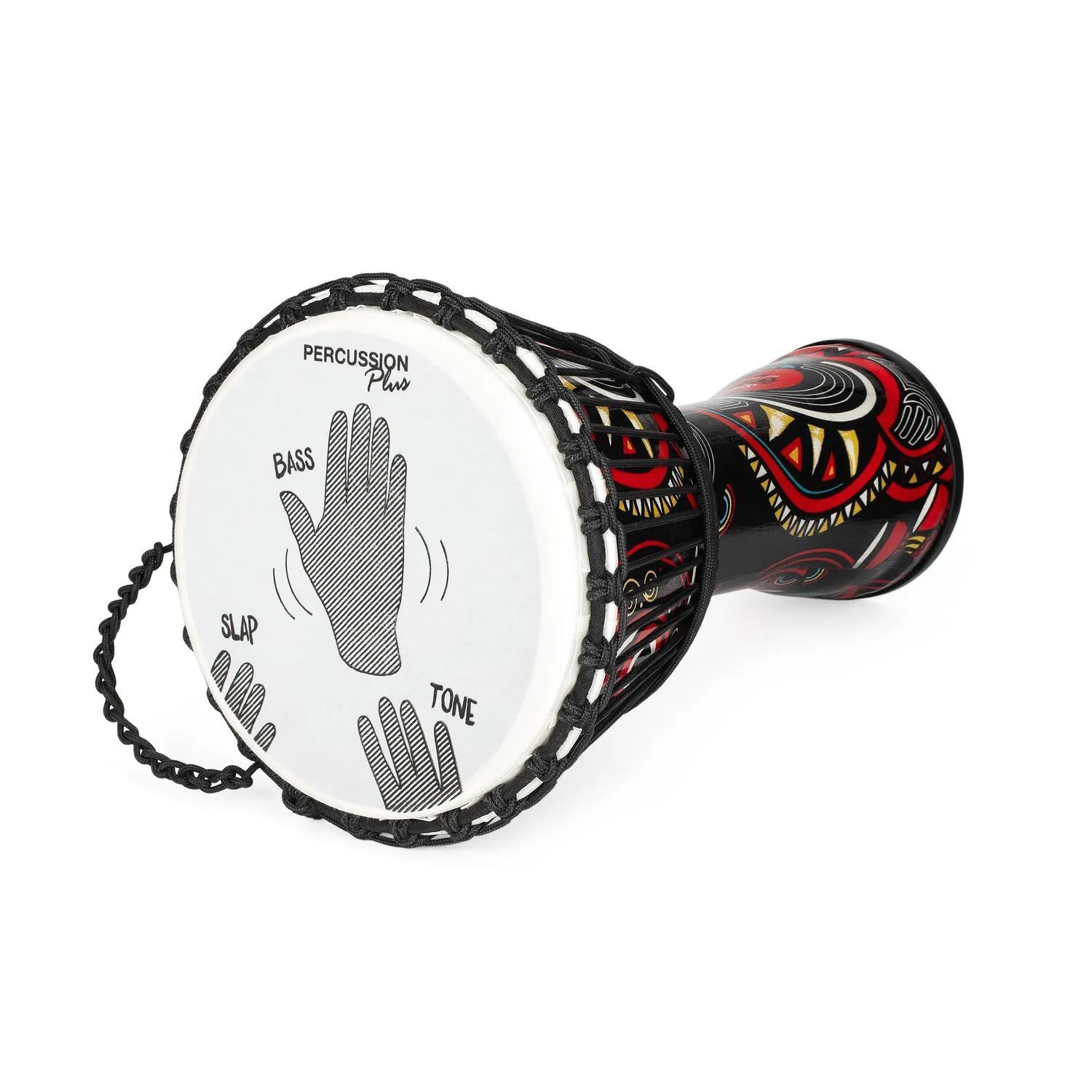 Percussion Plus Carnival Slap djembe 10 inch touwgestemd