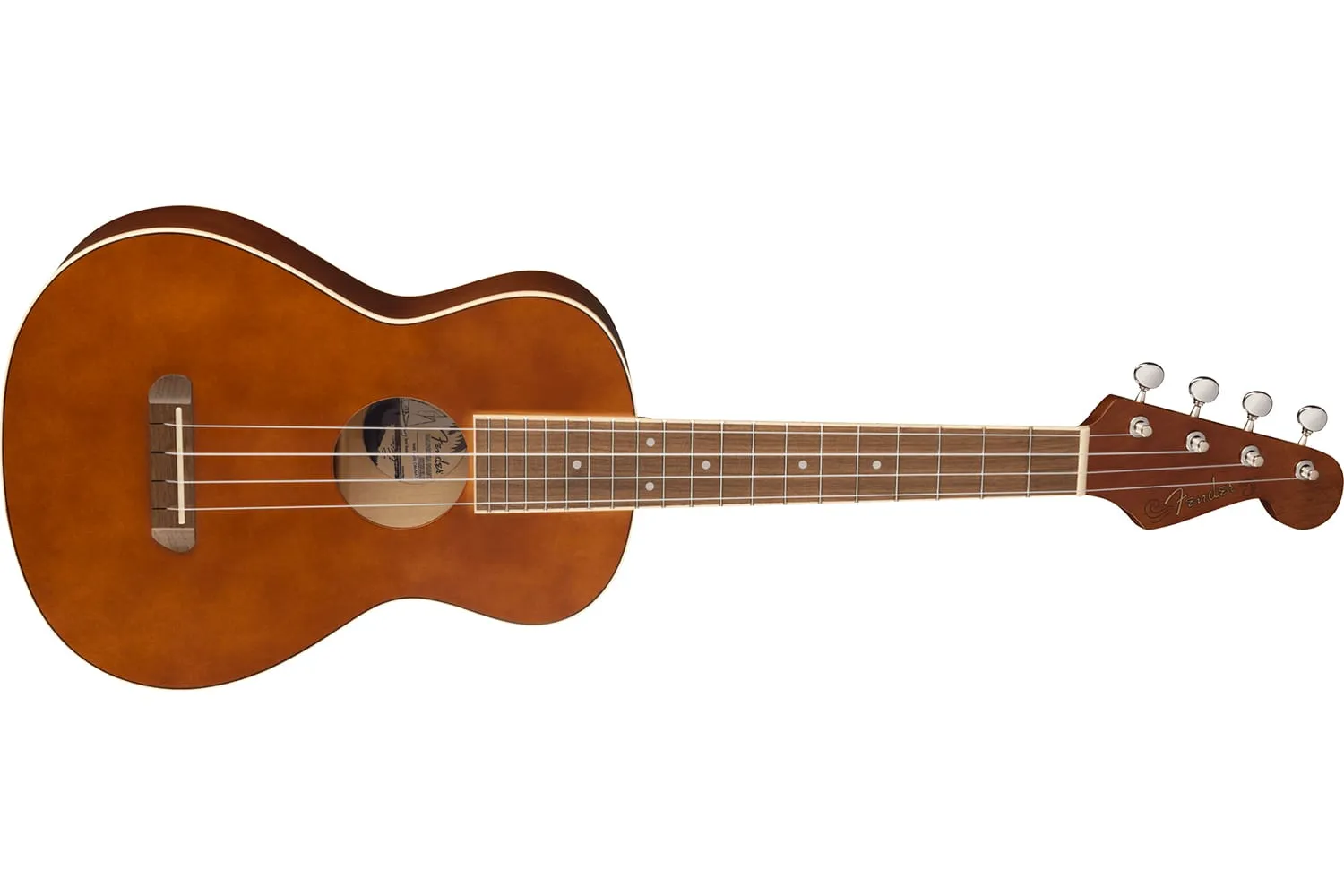 Fender Avalon Tenor ukelele tenorformaat volwassen klank