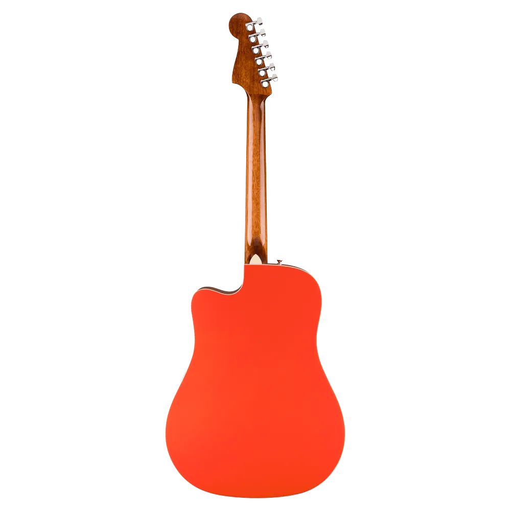 Fender California Standard Redondo CE western gitaar Fiesta Red
