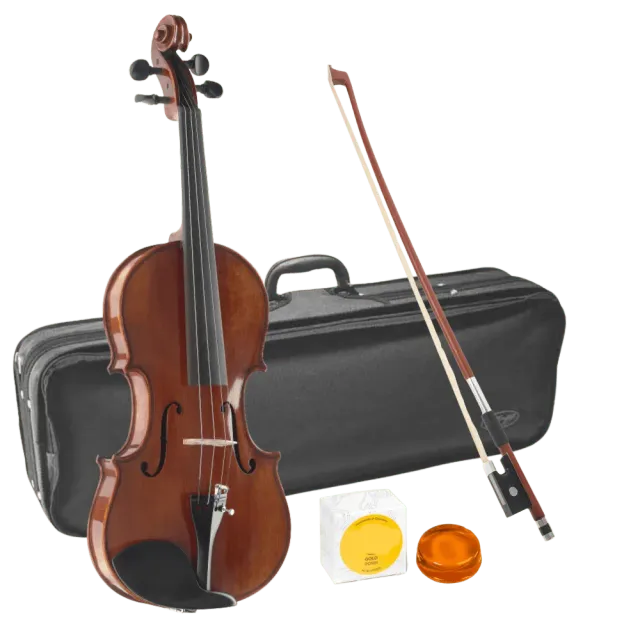 Stagg VN-4/4 HG viool starterset Deluxe 4/4 hoogglans