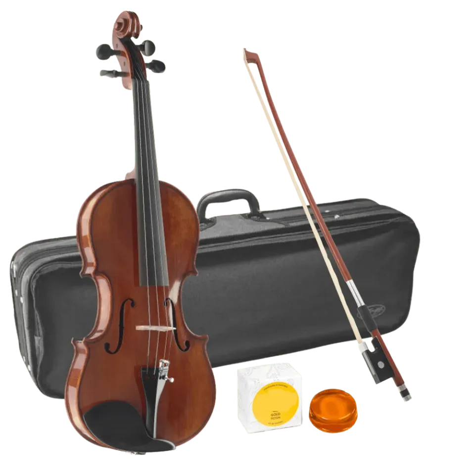 Stagg VN-4/4 HG viool starterset Deluxe 4/4 hoogglans