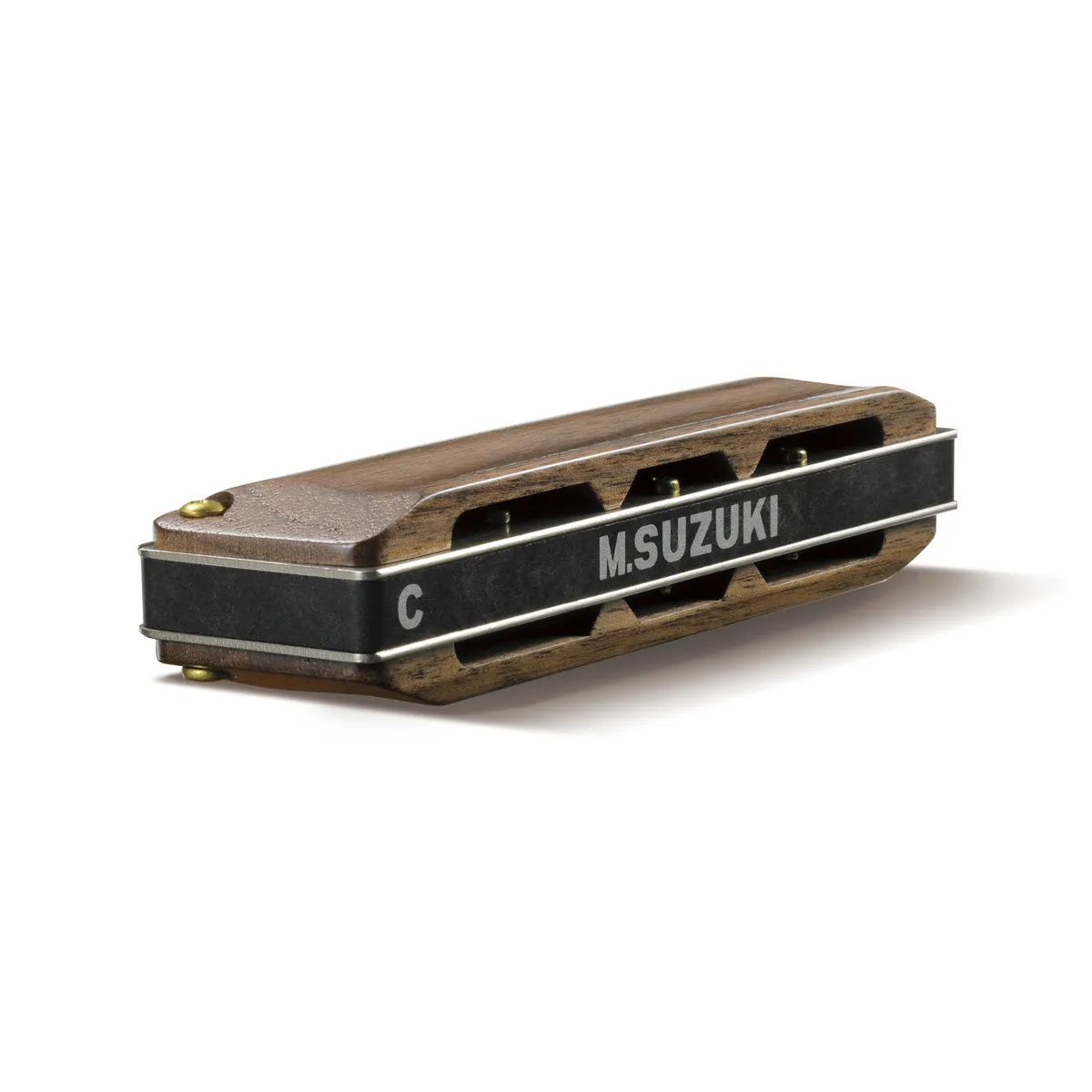 Suzuki Manji M-20W mondharmonica C houten kap