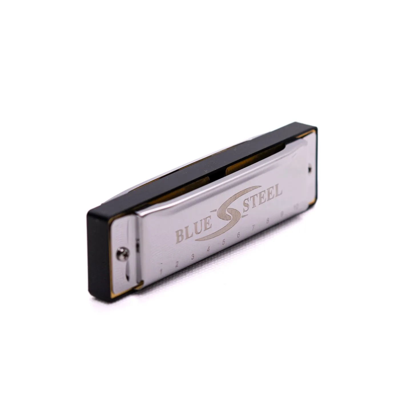 Bushman Blue Steel mondharmonica 10-gaats diatonisch