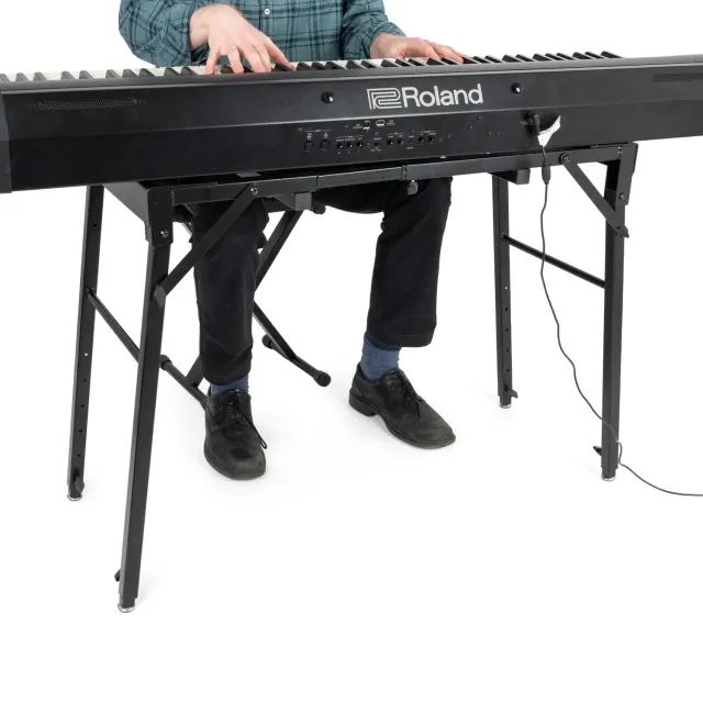 Apextone keyboardstandaard tafelmodel verstelbaar 82-110 cm