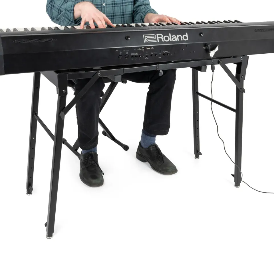 Apextone keyboardstandaard tafelmodel verstelbaar 82-110 cm